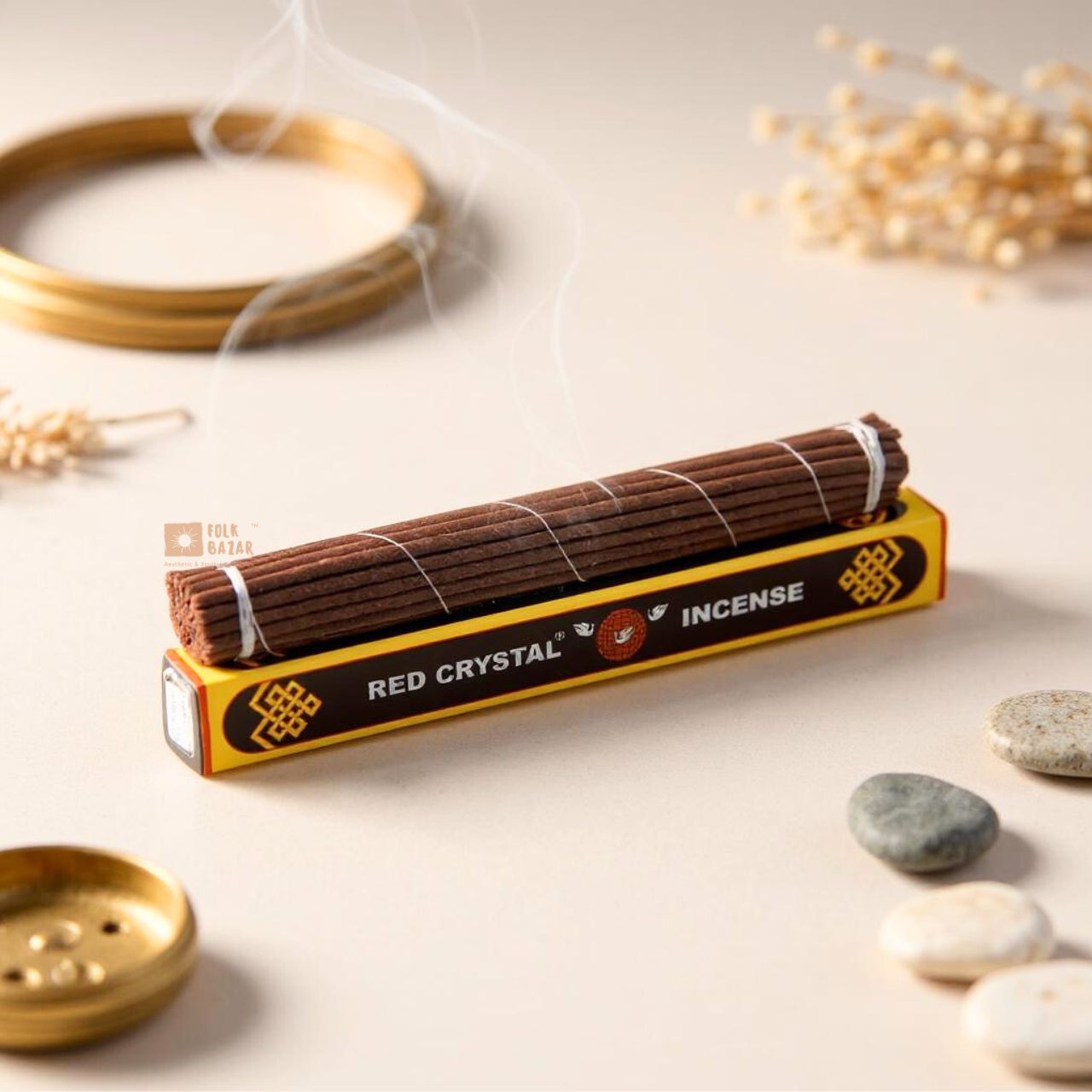 Red Crystal Incense (27 sticks per pack)